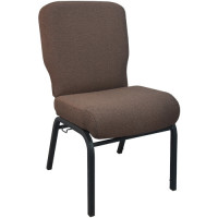 Flash Furniture PCRCB-106 Advantage Signature Elite Java Church Chair - 20 in. Wide